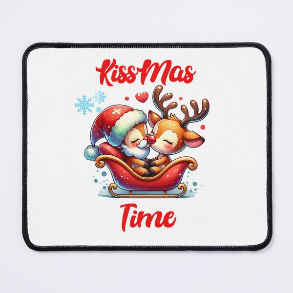 Item preview, Couple Shirts - Kiss-Mass Time 1 designed and sold by MoonsunCraft.