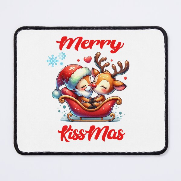 Item preview, Couple Shirts - Kiss-Mass Time 2 designed and sold by MoonsunCraft.