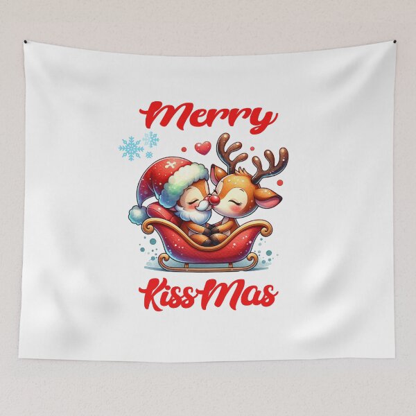 Item preview, Couple Shirts - Kiss-Mass Time 2 designed and sold by MoonsunCraft.