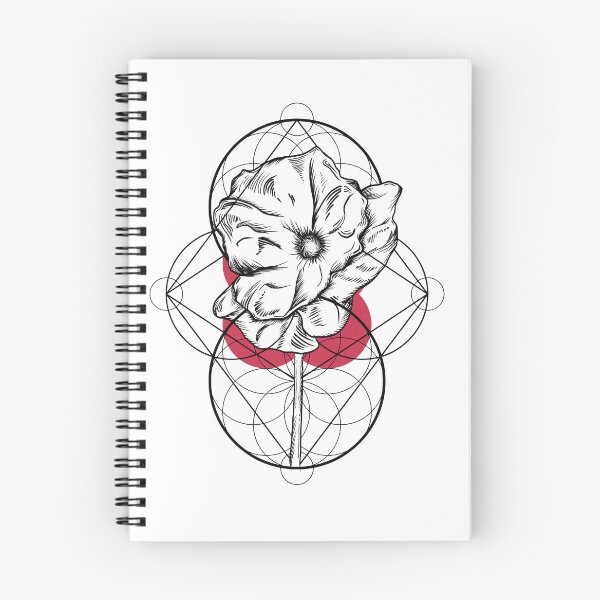 Item preview, poppy geometric space designed and sold by Creative Rafa.