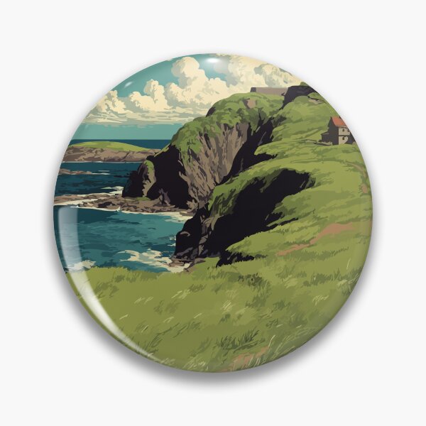 Item preview, Castle Hill Newfoundland | Placentia Bay Fortification Art designed and sold by TuncGK.