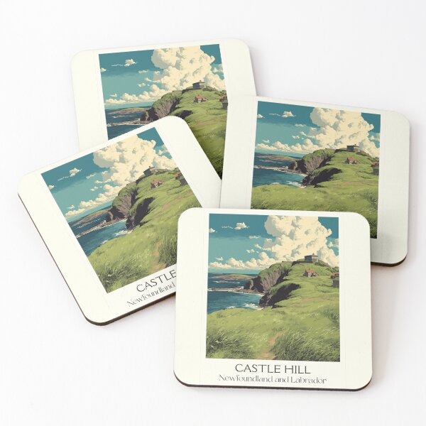 Item preview, Castle Hill Newfoundland | Placentia Bay Fortification Art designed and sold by TuncGK.