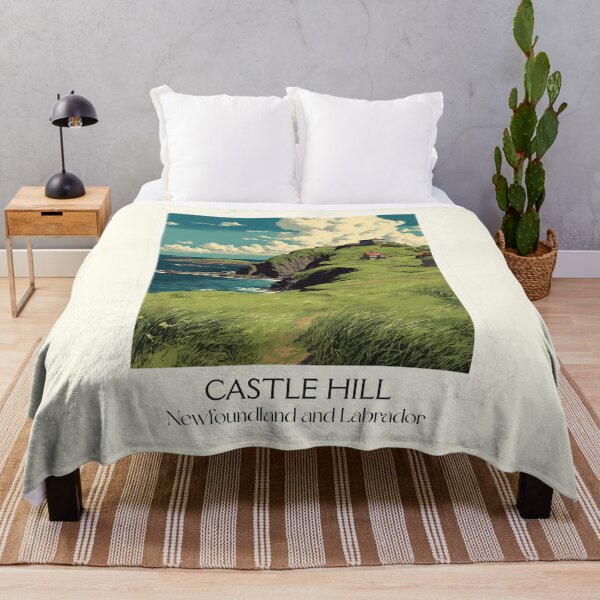 Item preview, Castle Hill Newfoundland | Placentia Bay Fortification Art designed and sold by TuncGK.