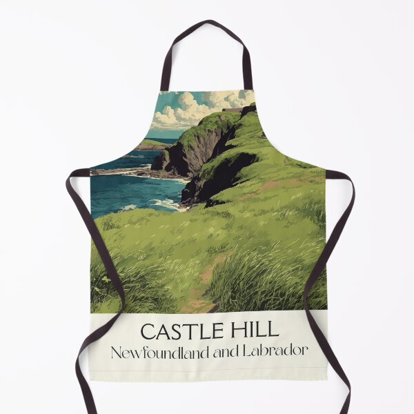Item preview, Castle Hill Newfoundland | Placentia Bay Fortification Art designed and sold by TuncGK.