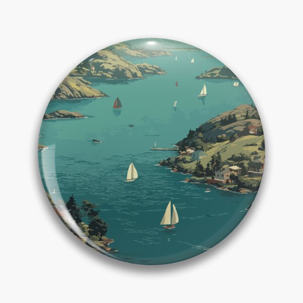 Item preview, Conception Bay South NL | Sailing on the Bay Art Print designed and sold by TuncGK.