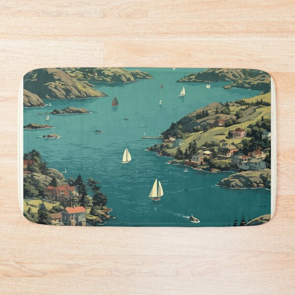 Item preview, Conception Bay South NL | Sailing on the Bay Art Print designed and sold by TuncGK.