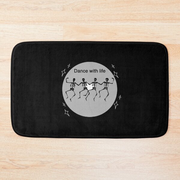Item preview, Dance With Life – Dancing Skeletons Positive Art designed and sold by زينتريتي.