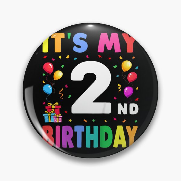 Item preview, Kids It'S My 2Nd Birthday 2 Two Happy Birthday Boys Or Girls designed and sold by MadalynKiehn.