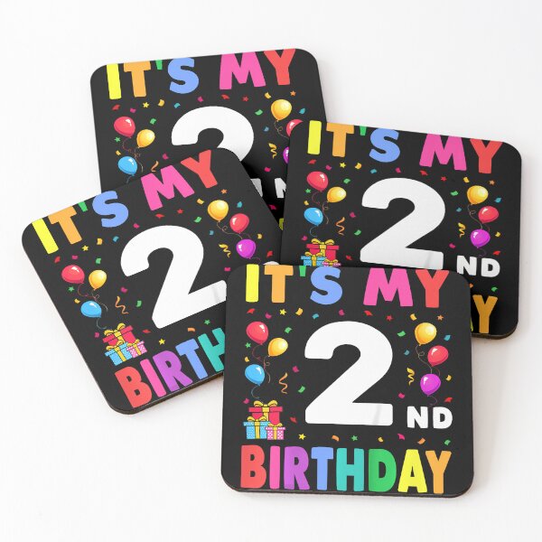 Item preview, Kids It'S My 2Nd Birthday 2 Two Happy Birthday Boys Or Girls designed and sold by MadalynKiehn.