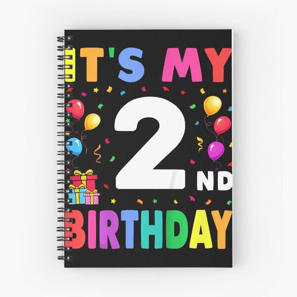 Item preview, Kids It'S My 2Nd Birthday 2 Two Happy Birthday Boys Or Girls designed and sold by MadalynKiehn.