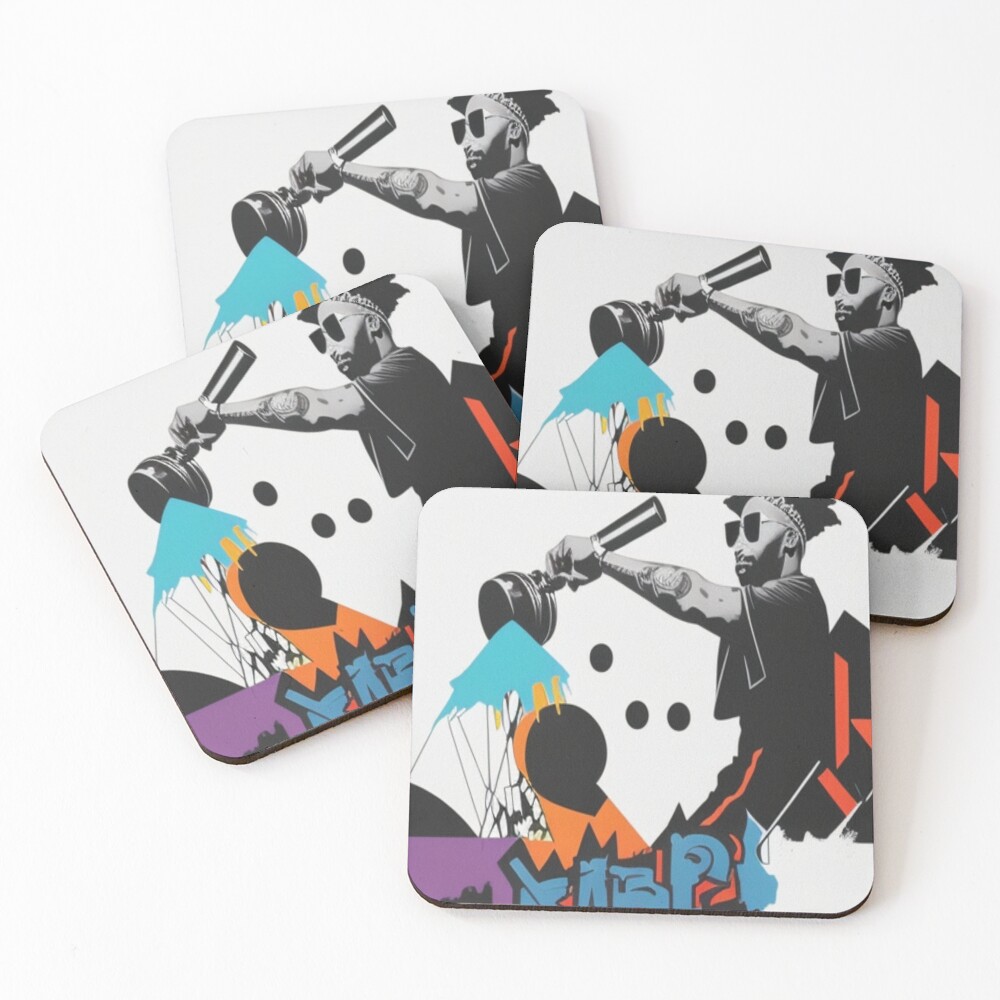 Item preview, Coasters (Set of 4) designed and sold by Roxbuc.