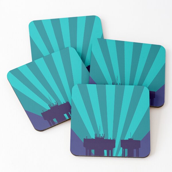 Item preview, Corby Water Towers - Pop designed and sold by Kate Anderson Art.