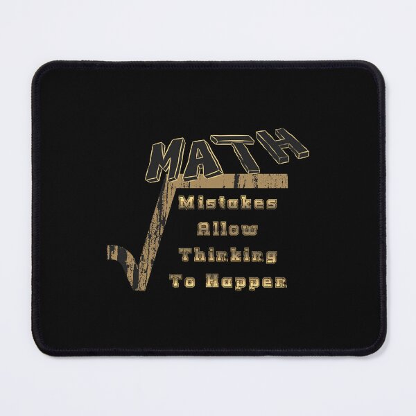 Item preview, MATH - Mistakes Allow Thinking to Happen designed and sold by LadyInEverGreen.