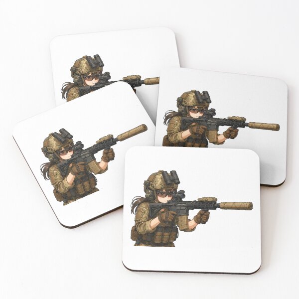 Item preview, PEW PEW GIRL – Cute, Loud, and Ready to Fire designed and sold by RAWLIFEGRAPHIC.