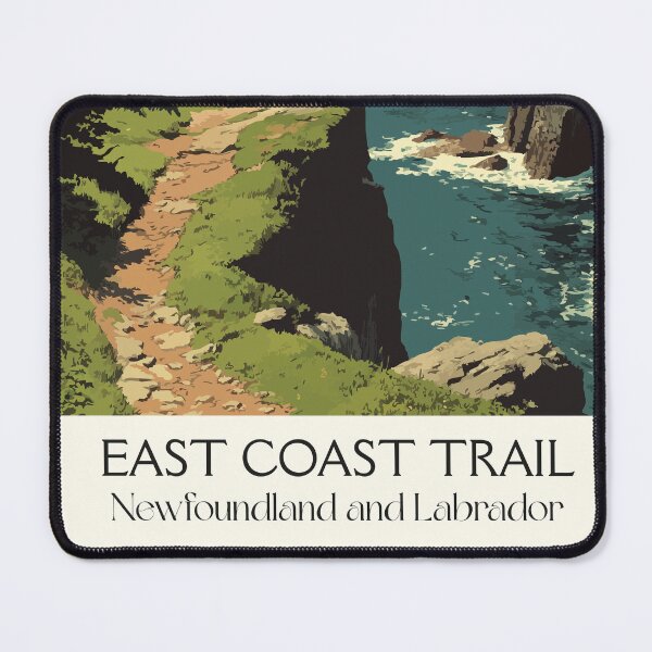 Item preview, East Coast Trail Newfoundland | Coastal Hiking Scenery Art designed and sold by TuncGK.