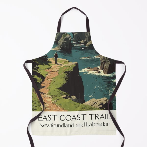 Item preview, East Coast Trail Newfoundland | Coastal Hiking Scenery Art designed and sold by TuncGK.