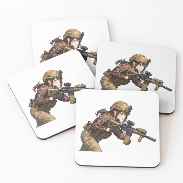 Item preview, PEW PEW GIRL – Cute, Loud, and Ready to Fire designed and sold by RAWLIFEGRAPHIC.