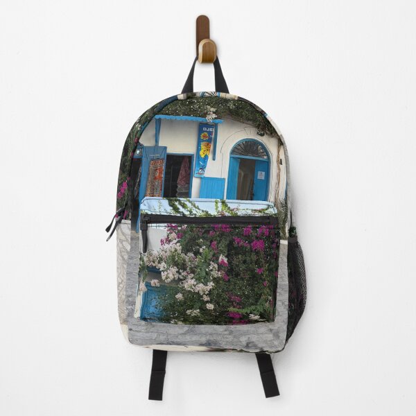 Item preview, Blue doors and bougainvillea—Houmt Souk at its finest.” “Djerba’s colors never disappoint. Tunisia designed and sold by Zaitmiprints.