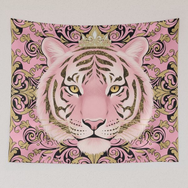 Item preview, Pink Tiger & Gold Baroque designed and sold by DesignsByPrnces.