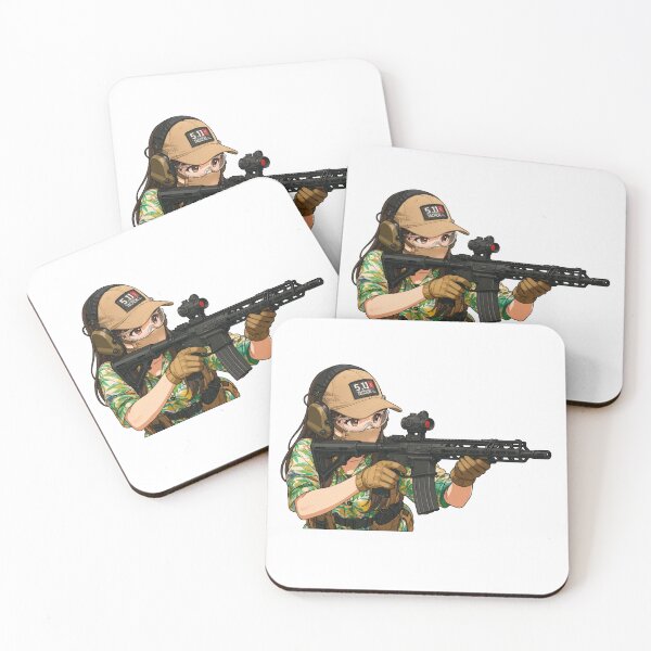 Item preview, PEW PEW GIRL – Cute, Loud, and Ready to Fire designed and sold by RAWLIFEGRAPHIC.