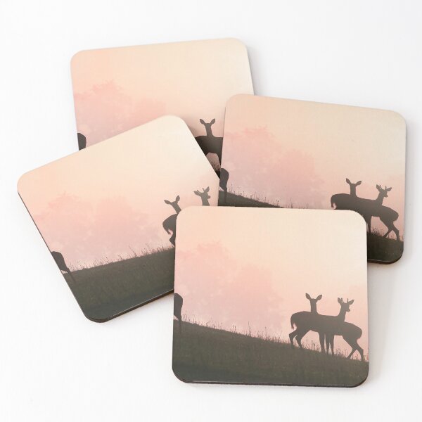 Item preview, Deer At Sunrise designed and sold by Jim Love.