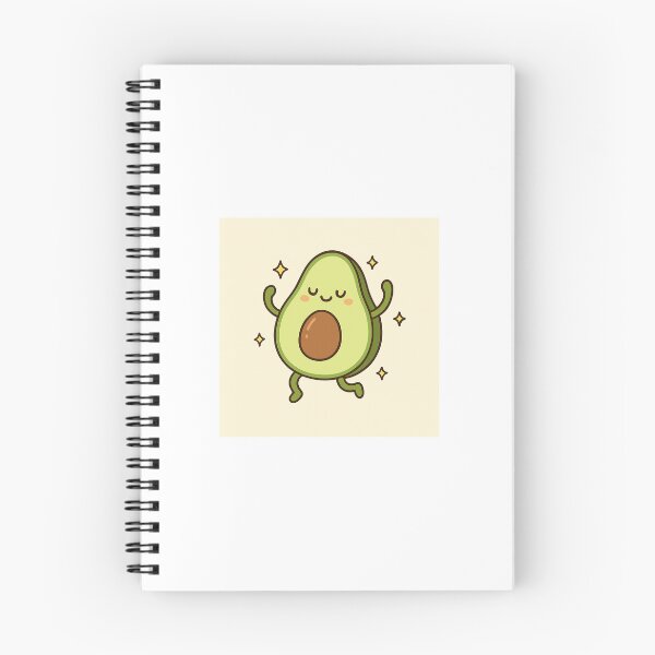 Item preview, Happy Dancing Avocado – Cute Kawaii Sticker designed and sold by EdgeFlow.