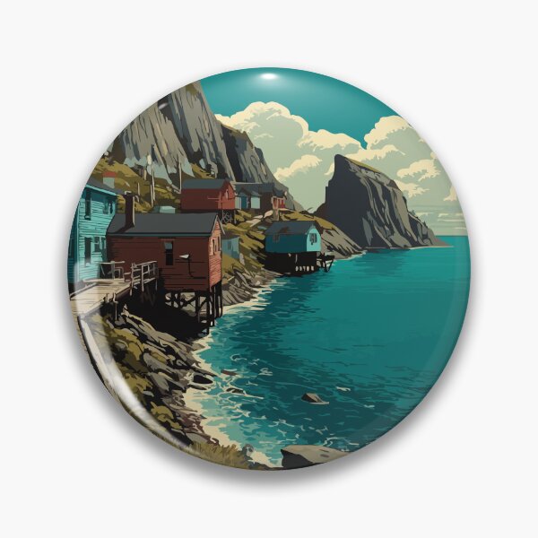 Item preview, Francois Newfoundland | Remote South Coast Outport Art designed and sold by TuncGK.