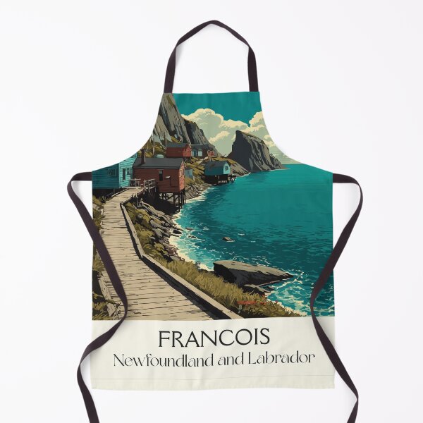 Item preview, Francois Newfoundland | Remote South Coast Outport Art designed and sold by TuncGK.
