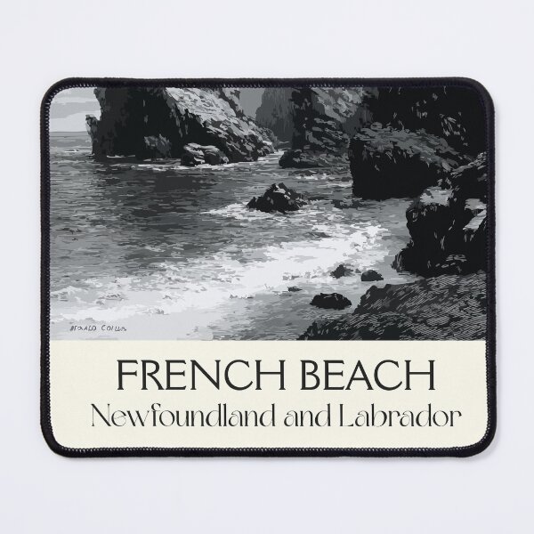 Item preview, French Beach Newfoundland | Burin Peninsula Sea Stack Art designed and sold by TuncGK.