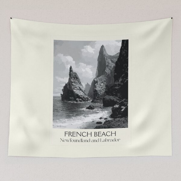 Item preview, French Beach Newfoundland | Burin Peninsula Sea Stack Art designed and sold by TuncGK.