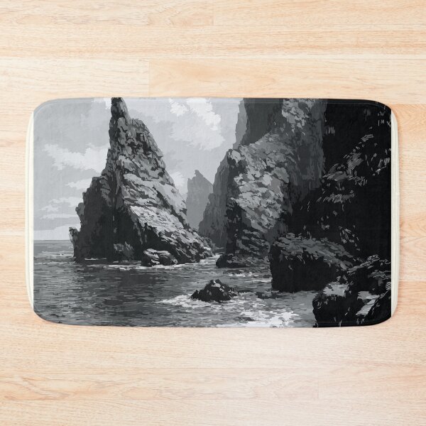 Item preview, French Beach Newfoundland | Burin Peninsula Sea Stack Art designed and sold by TuncGK.