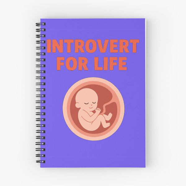 Item preview, Introvert for Life – Funny Introvert Baby in the Womb Design designed and sold by AdamIntrovert.