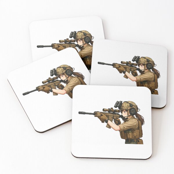 Item preview, PEW PEW GIRL – Cute, Loud, and Ready to Fire designed and sold by RAWLIFEGRAPHIC.