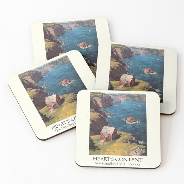 Item preview, Heart's Content Newfoundland | Transatlantic Cable Scenery designed and sold by TuncGK.