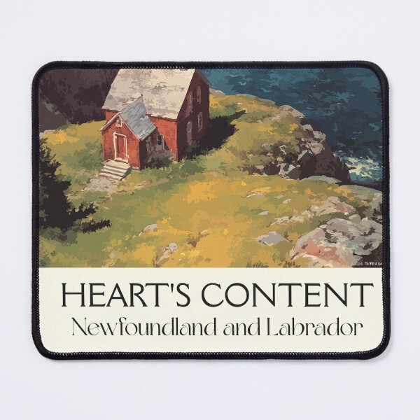 Item preview, Heart's Content Newfoundland | Transatlantic Cable Scenery designed and sold by TuncGK.