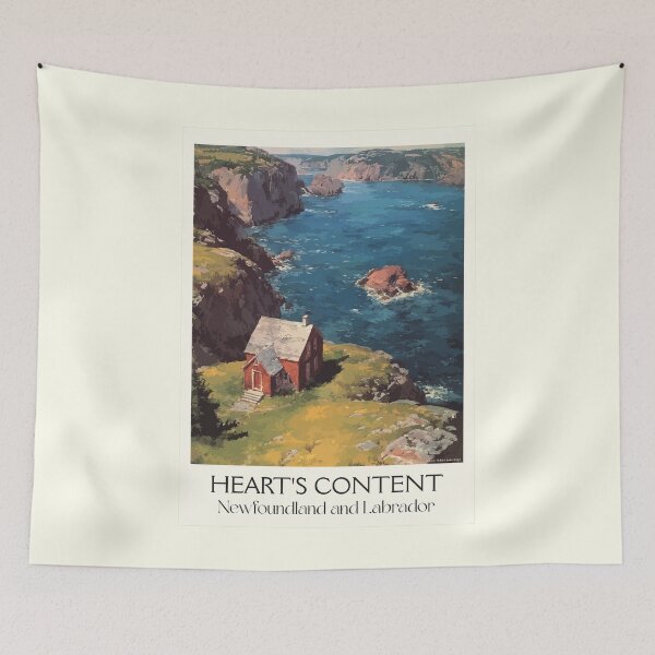 Item preview, Heart's Content Newfoundland | Transatlantic Cable Scenery designed and sold by TuncGK.