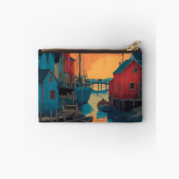 Item preview, Greenspond Newfoundland | Bonavista Bay Outport Art Print designed and sold by TuncGK.