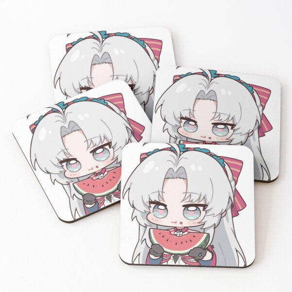 Item preview, Wuthering Waves Carlotta Eating Watermelon designed and sold by KomiArts.