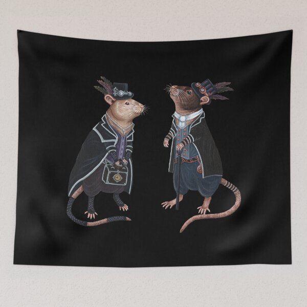 Artikelvorschau, Steampunk-Ratten entworfen und verkauft von WolfySilver.