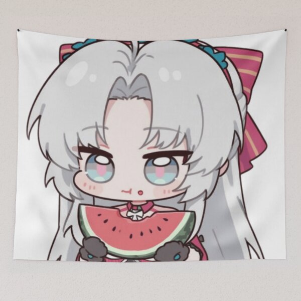 Item preview, Wuthering Waves Carlotta Eating Watermelon designed and sold by KomiArts.
