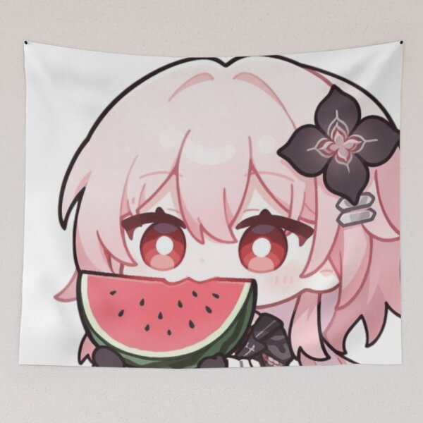 Item preview, Honkai Star Rail Evernight Eating Watermelon designed and sold by KomiArts.