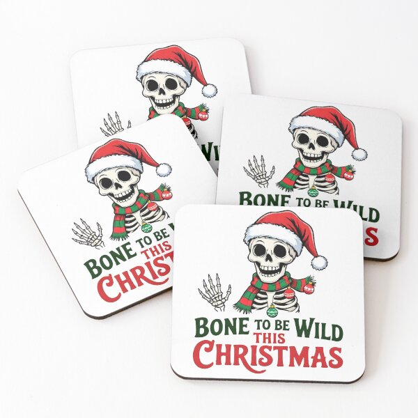 Item preview, Bone To Be Wild Christmas Skeleton designed and sold by J-CCreations.