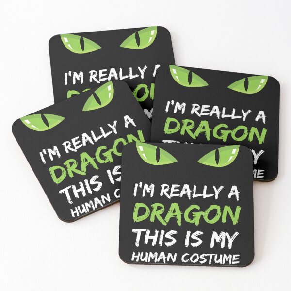 Item preview, I'M Really A Dragon This Is My Human Costume T Shirt Cute designed and sold by MadalynKiehn.