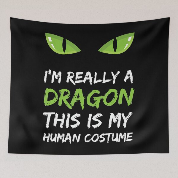 Item preview, I'M Really A Dragon This Is My Human Costume T Shirt Cute designed and sold by MadalynKiehn.