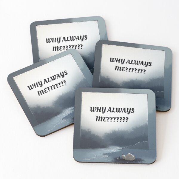 Item preview, Why Always Me? Funny Quote T-Shirt designed and sold by axiksa10.