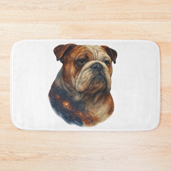 Item preview, Cosmic English Bulldog – Starry Wrinkle designed and sold by BadaBingBear.