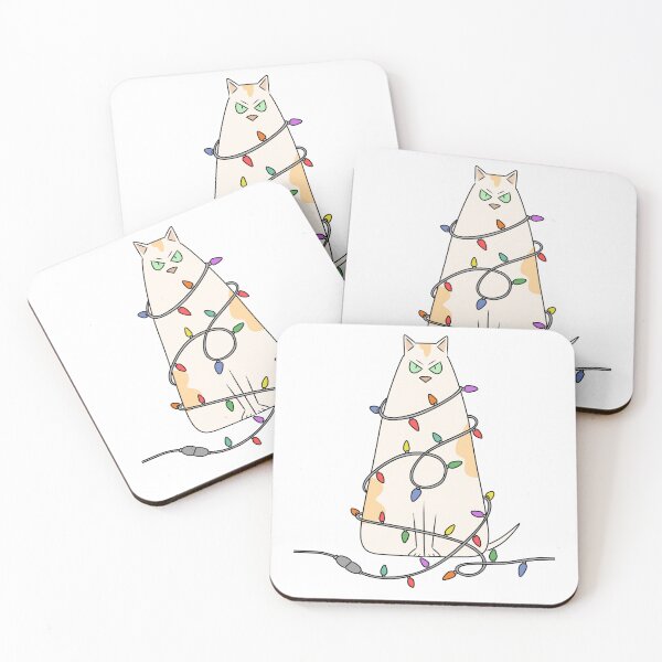 Item preview, Ungry Christmas Cat designed and sold by Gigishopping.