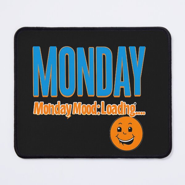 Item preview, Monday Mood Loading Funny Monday T-Shirt – Relatable Weekday Humor Tee designed and sold by GiftLore Studio.