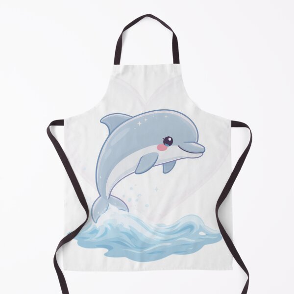 Item preview, Dolphin in a Heart Wave – Ocean of Love Design designed and sold by HappySproutArt.