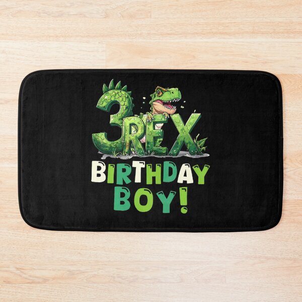 Item preview, Three Rex 3Rd Birthday Third Dinosaur 3 Year Old Party designed and sold by MadalynKiehn.